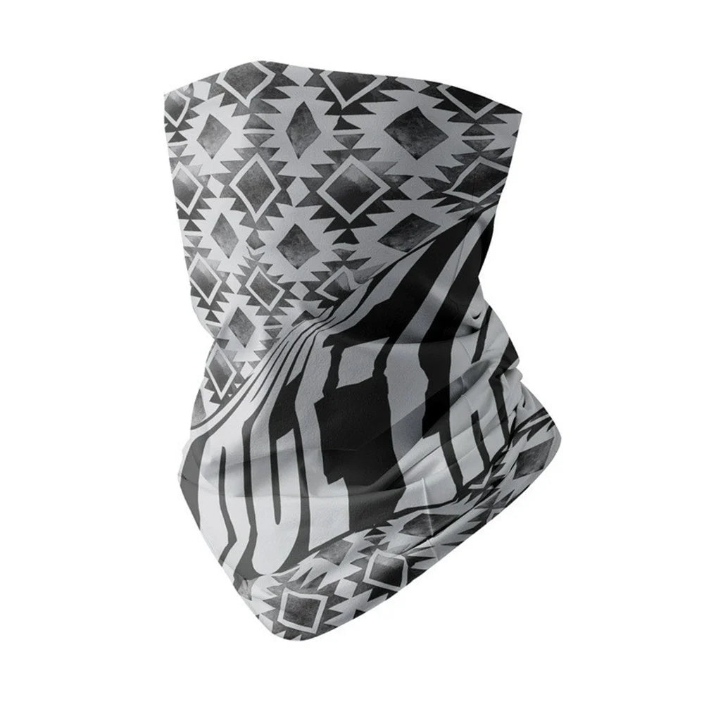 YD Outdoor Fishing Ice Silk Face Mask Anti-UV Cycling Neck Gaiter, 25*50cm - YD-1032 - 1