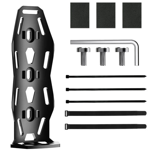 ENLEE Bike Front Fork Bag Holder Bracket Quick Release Bicycle Mount Base - For Mountain Bike - 1