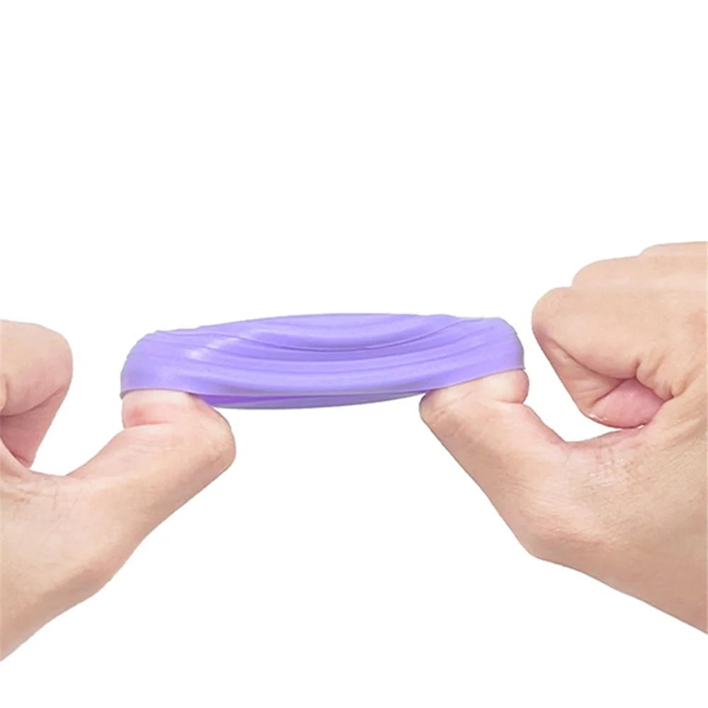 4Pcs Luggage Wheel Protective Cover Reduce Noise Trolley Case Wheel Silicone Sleeve - Purple - 2