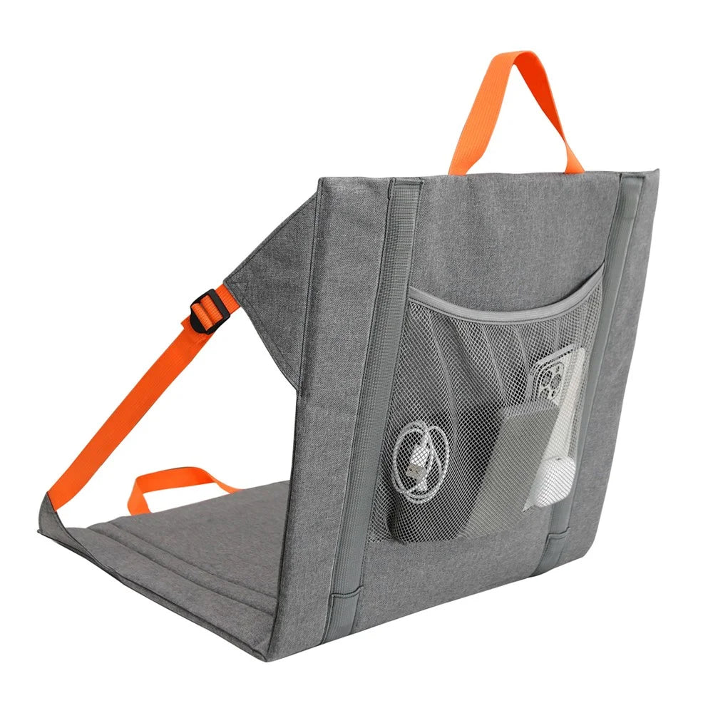 MYDAYS OUTDOOR Backrest Cushion Folding Chair Portable Outdoor Camping Seat Mat - 2