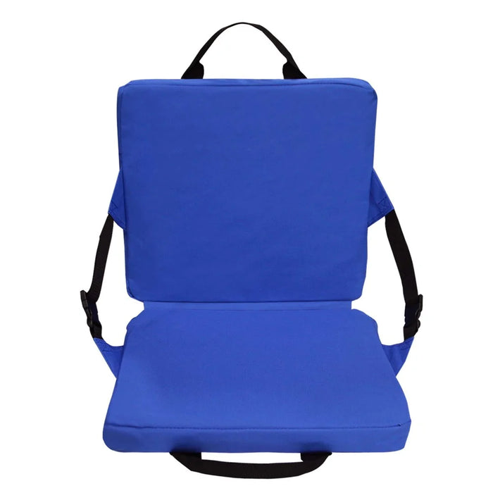 Thickened Cotton Car Seat Cushion Soft Vehicle Seat Mat Auto Seat Cover - Blue - 1