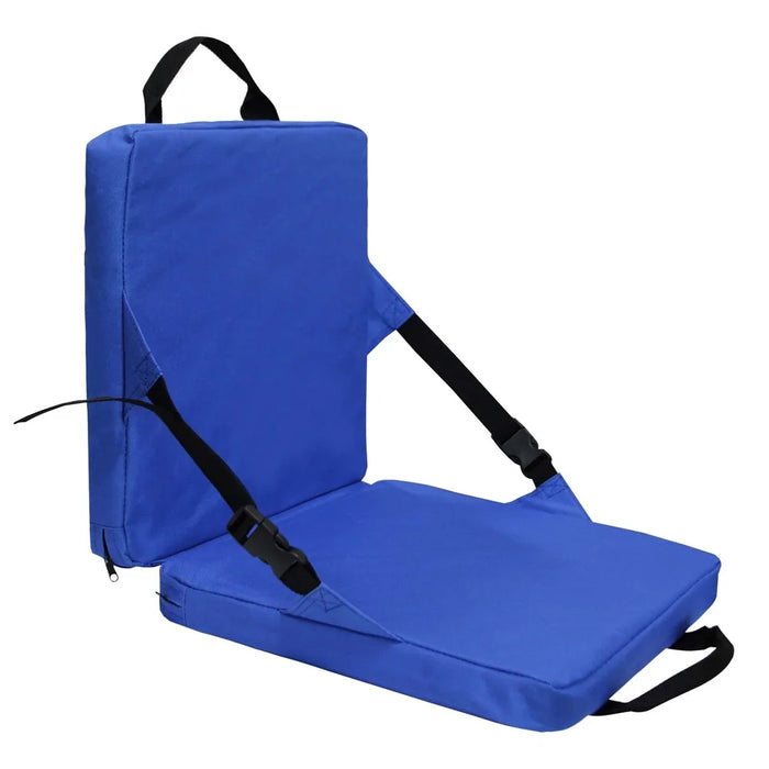 Thickened Cotton Car Seat Cushion Soft Vehicle Seat Mat Auto Seat Cover - Blue - 2