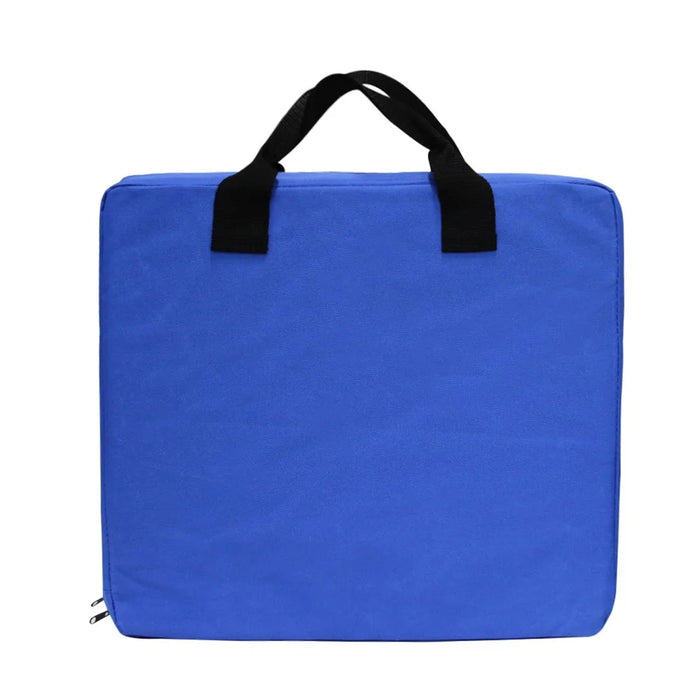 Thickened Cotton Car Seat Cushion Soft Vehicle Seat Mat Auto Seat Cover - Blue - 4