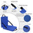 Thickened Cotton Car Seat Cushion Soft Vehicle Seat Mat Auto Seat Cover - Blue - 6