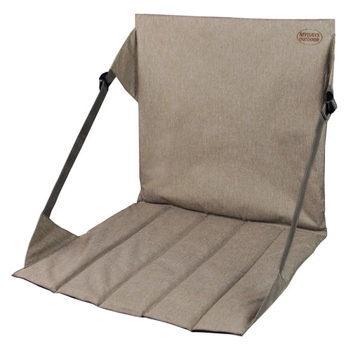 MYDAYS OUTDOOR 847203 Rollable Backrest Cushion Chair Portable Outdoor Camping Fishing Seat Mat - 1