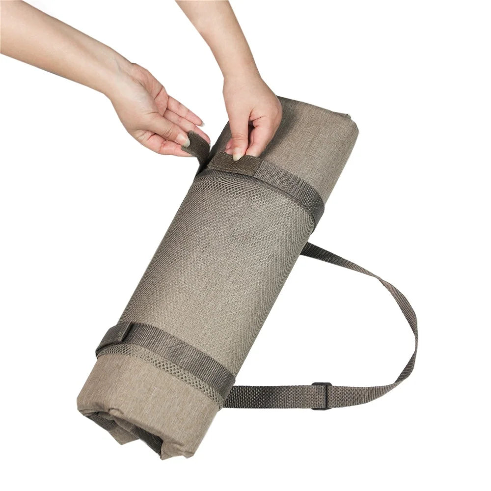 MYDAYS OUTDOOR 847203 Rollable Backrest Cushion Chair Portable Outdoor Camping Fishing Seat Mat - 7