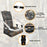 46x31x59cm Waterproof Tree Stand Chair Cushion for Outdoor Mountaineering Climbing - New Leaf Camouflage - 4