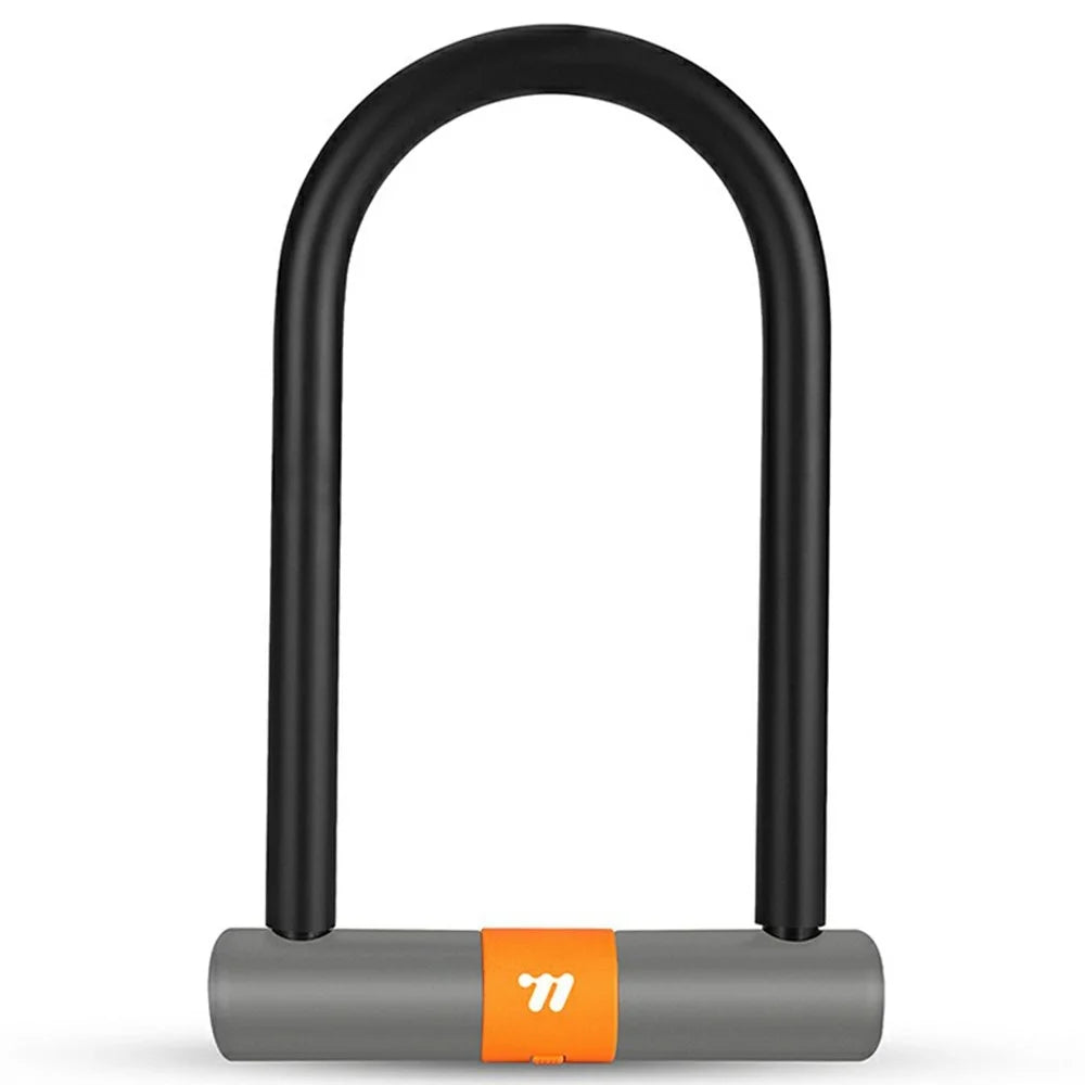 WEST BIKING YP0705109 Anti-Theft Bike Motorcycle Lock High Security U-Shape Door Lock with 2 Keys - 1