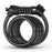 WEST BIKING 0705108B0000 Cartoon Fish Head 1.2m 5-Digit Combination Lock Anti-Theft Steel Cable Bike Lock - 1