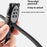 ROCKBROS 32180001002 54cm Anti Theft Cable Tie Lock for Motorcycle 3 Digits Password Portable Bike Lock - 3