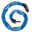 WEST BIKING YP0705119 Bicycle Anti Theft Chain Lock 5 Digit Combination Lock for Mountain Bike - Sky Blue - 1