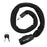 WEST BIKING 0.9m Bicycle Chain Lock High Security Anti-Theft Metal Lock with Keys for Motorcycle E-Bike - Black - 1