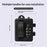Helmet Combination Lock Universal PVC Portable Anti Theft Security Lock for Electric Motorcycle Scooter - Black - 6