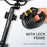 WEST BIKING YP0705062 5-digit Bike Password Lock Anti Theft Security MTB Road Bicycle Cable Lock 1.5m - 6