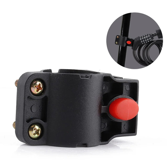 LG7101 125cm Bicycle Steel Cable 5 Digit Password Lock MTB Bike Scooter Anti-theft Combination Code Lock - 6