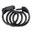 LG7101 125cm Bicycle Steel Cable 5 Digit Password Lock MTB Bike Scooter Anti-theft Combination Code Lock - 7
