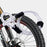 U1 Bike Lock Set Silicone+Manganese Steel Bike U Lock with Security Cable, Keys and Mounting Bracket for Road Mountain Bike - 2