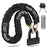 WEST BIKING YP0705092 Anti-Theft Bicycle Lock Bike Motorcycle Alloy Steel Chain + U-shape Lock - Black - 2