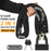 WEST BIKING YP0705092 Anti-Theft Bicycle Lock Bike Motorcycle Alloy Steel Chain + U-shape Lock - Black - 3