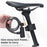 ROCKBROS 511 Steel Cable Bicycle Lock Anti-Theft MTB Road Bike Loop Lock Portable Riding Lock for E-Bike, Glass Door - Black - 2