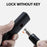 ROCKBROS RB-Y10MBK Bicycle Lock Multi-function Spiral Steel Cable Safety Lock Anti-theft Padlock - 6