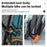 WEST BIKING YP0705097 Bike Chain Lock Anti Theft Bicycle Security Chain Lock - Black - 4