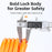 WEST BIKING YP0705100 115cm Extendable Steel Cable Anti-theft Bicycle Lock - Orange - 7