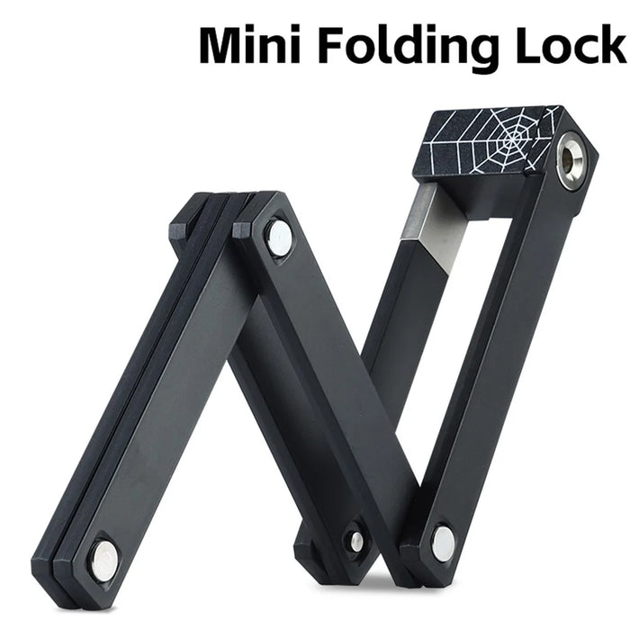 WEST BIKING YP0705105 Six-section Folding Lock for Bicycle / Electric Bicycle / Motorcycle - 2