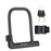 WEST BIKING YP0705095 Anti-Theft Bicycle U Lock with Key Safety Lock with Sturdy Mounting Bracket - 1