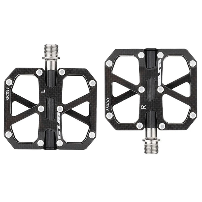 GUB GC088 1 Pair Bicycle Anti-Slip Pedals Carbon Fiber Mountain Road Bike Cycling Pedals - 1