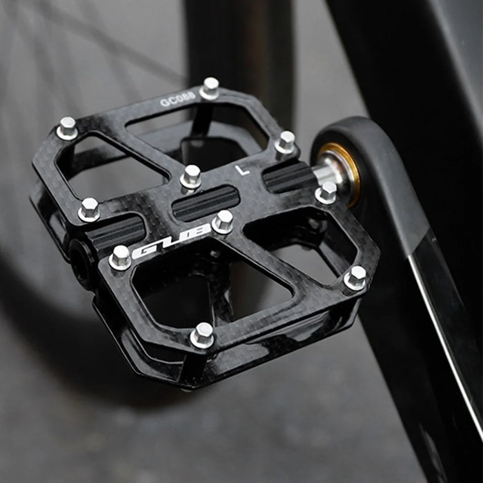 GUB GC088 1 Pair Bicycle Anti-Slip Pedals Carbon Fiber Mountain Road Bike Cycling Pedals - 4