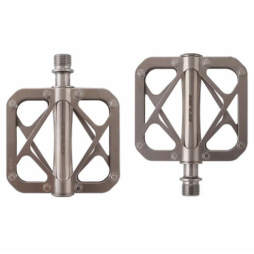 GUB GC090 1 Pair MTB Road Bicycle Anti-Slip Pedals Titanium Alloy Bike Cycling Pedals - 1