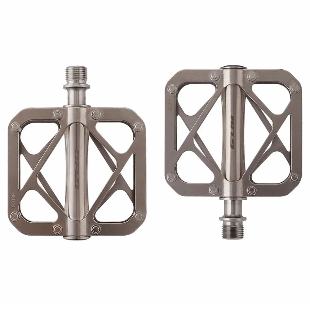 GUB GC090 1 Pair MTB Road Bicycle Anti-Slip Pedals Titanium Alloy Bike Cycling Pedals - 1
