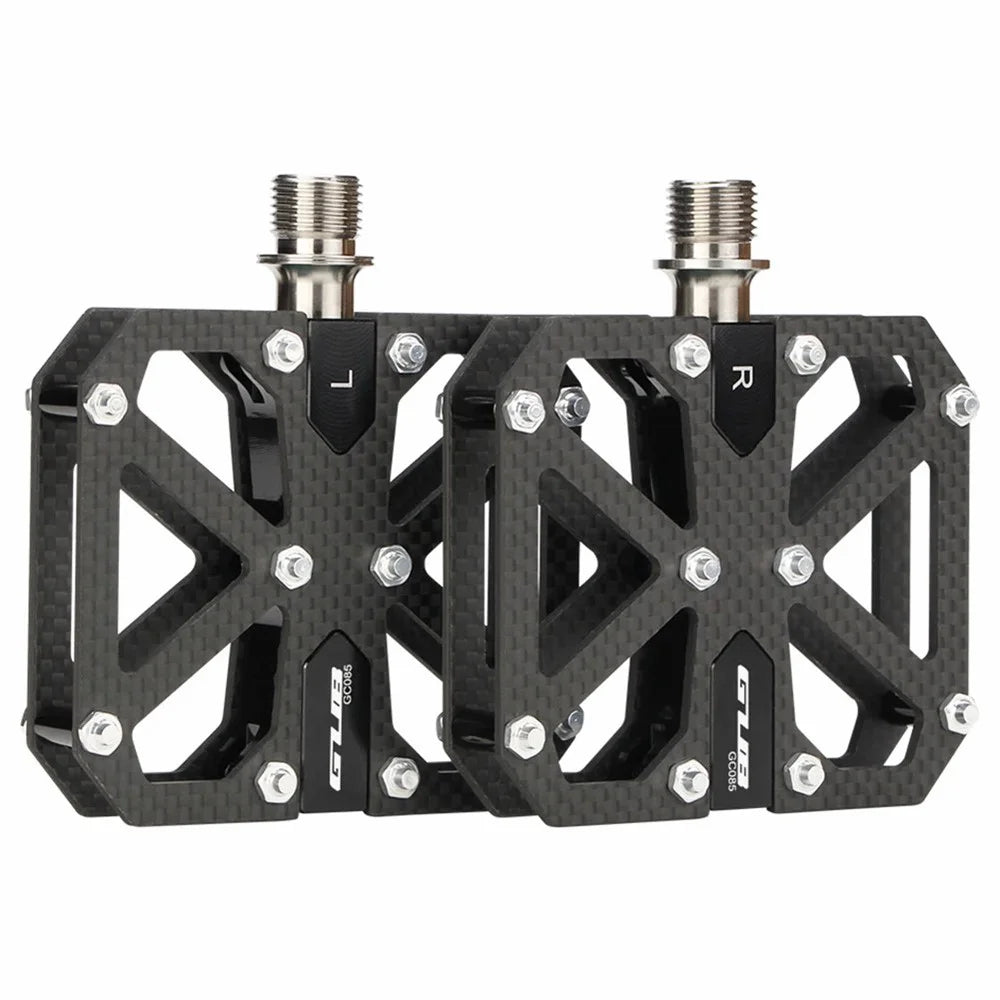 GUB GC085 Anti-Slip Bicycle Pedals Triple Bearing Carbon Fiber Mountain Bike Cycling Pedals - 1