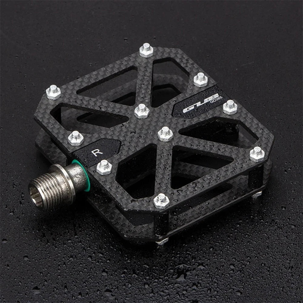 GUB GC085 Anti-Slip Bicycle Pedals Triple Bearing Carbon Fiber Mountain Bike Cycling Pedals - 5