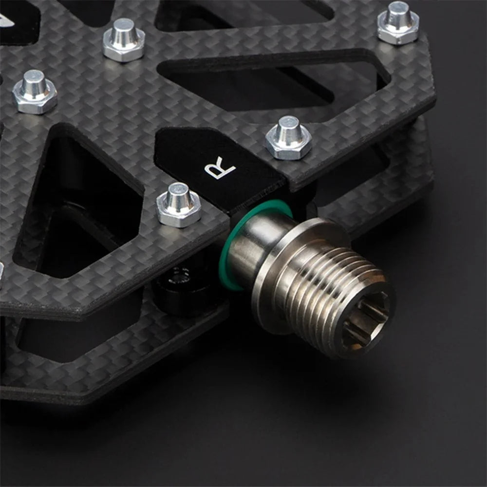 GUB GC085 Anti-Slip Bicycle Pedals Triple Bearing Carbon Fiber Mountain Bike Cycling Pedals - 6