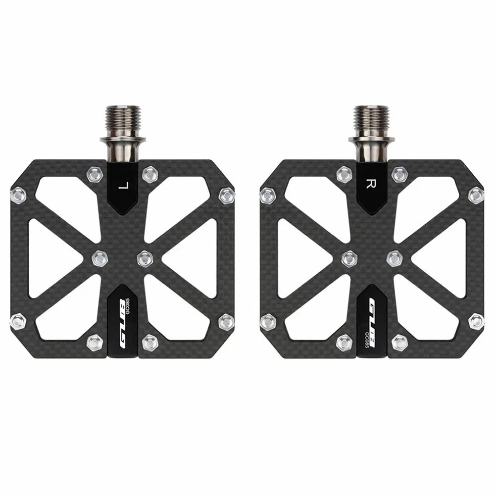 GUB GC085 Anti-Slip Bicycle Pedals Triple Bearing Carbon Fiber Mountain Bike Cycling Pedals - 7