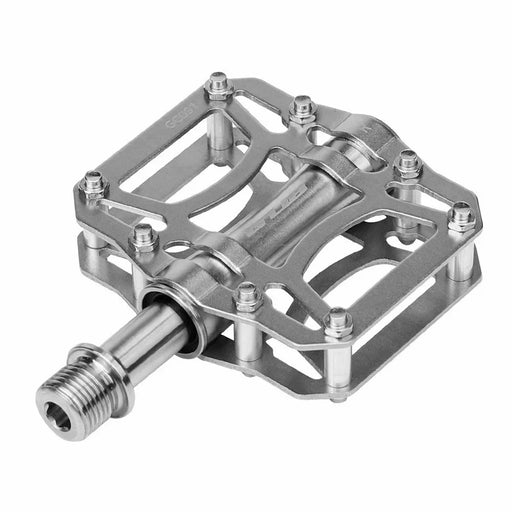 GUB GC091 1 Pair Mountain Road Bicycle Anti-Slip Pedals Titanium Alloy Hollow Out Cycling Pedals - 2