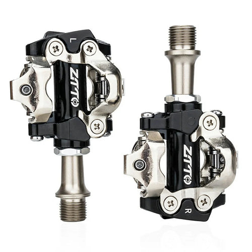 ZTTO M101 1 Pair Cycling MTB Bike Pedals Aluminum Alloy Self-Locking Bicycle SPD Bearing Pedals - 1
