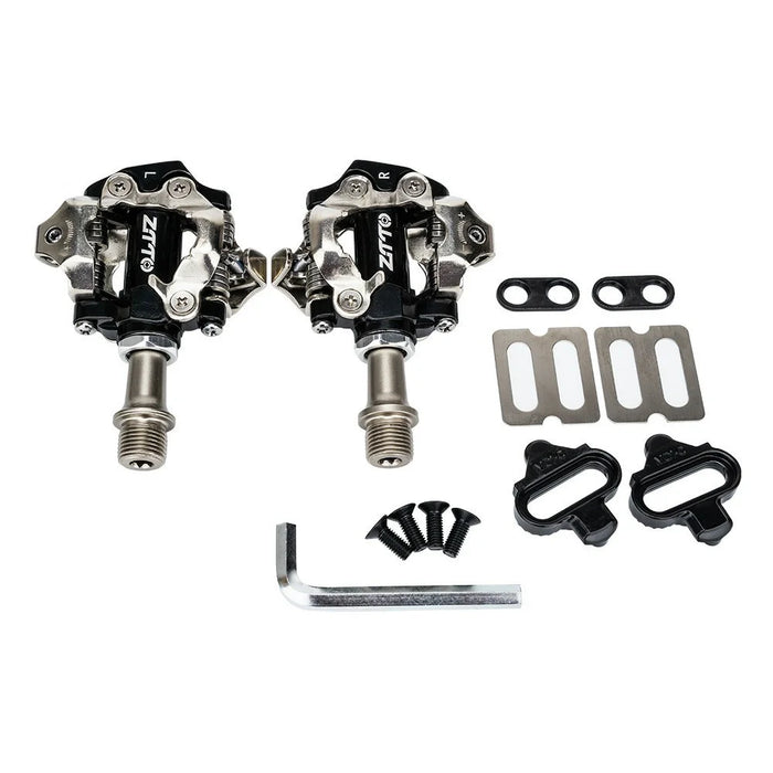 ZTTO M101 1 Pair Cycling MTB Bike Pedals Aluminum Alloy Self-Locking Bicycle SPD Bearing Pedals - 4