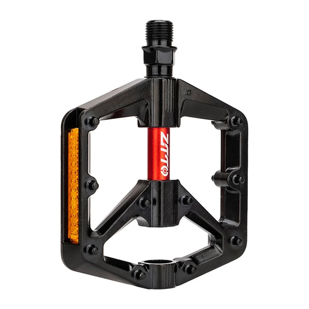 ZTTO B572 Hollow MTB Bicycle Pedal Aluminum Alloy Double DU Bearings Bike Pedals - 7