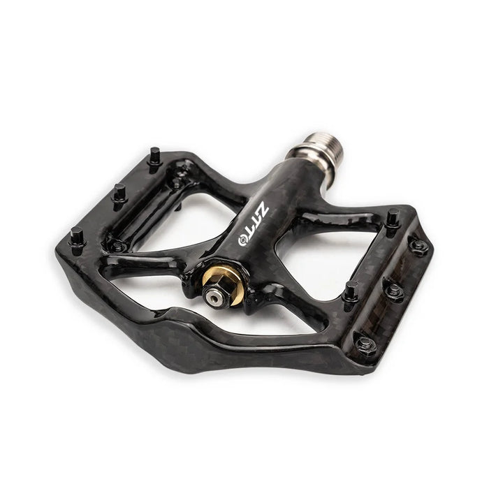 ZTTO R251C 1 Pair MTB Road Bicycle Pedals Ultra-Light Carbon Fiber Bike Cycling 3 Bearings Pedals - 6