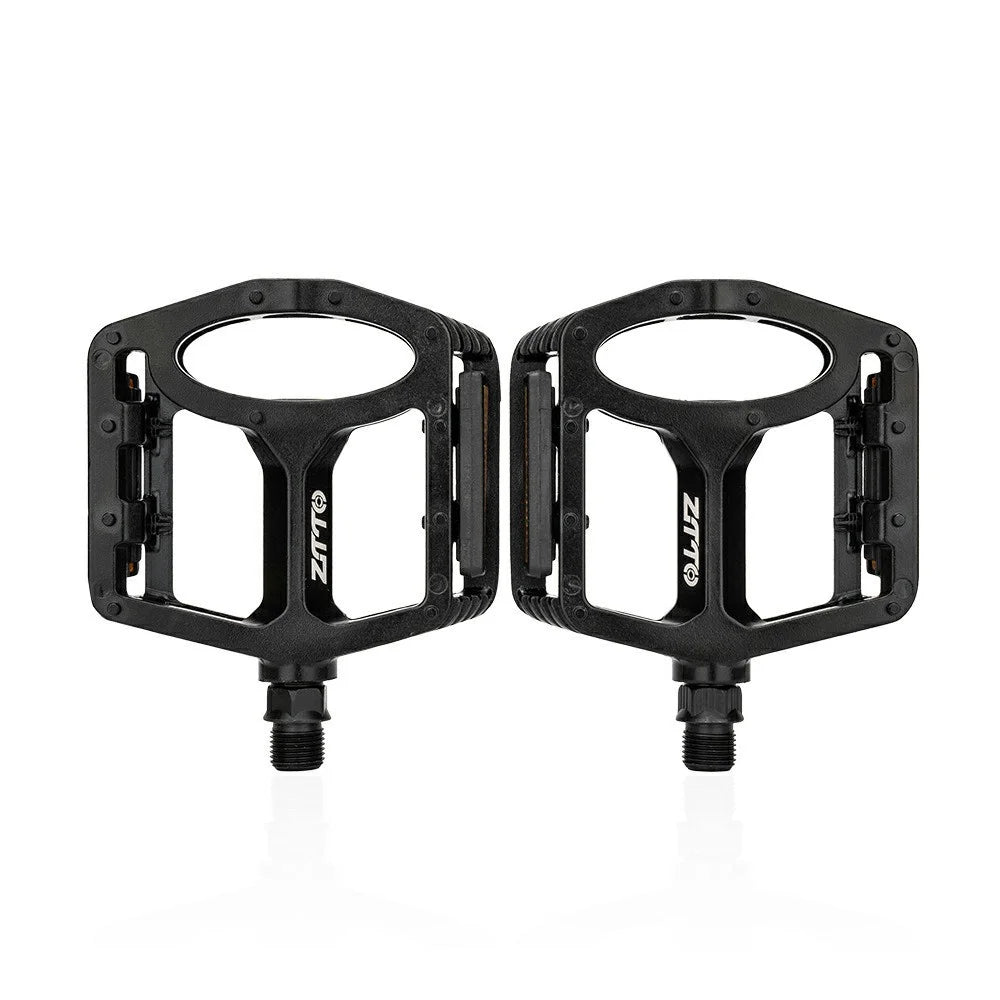ZTTO B829 1 Pair MTB Bicycle Reflective Pedals Aluminum Alloy Bike Cycling Anti-Skid Hollow Pedals - 2