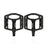 ZTTO B829 1 Pair MTB Bicycle Reflective Pedals Aluminum Alloy Bike Cycling Anti-Skid Hollow Pedals - 2