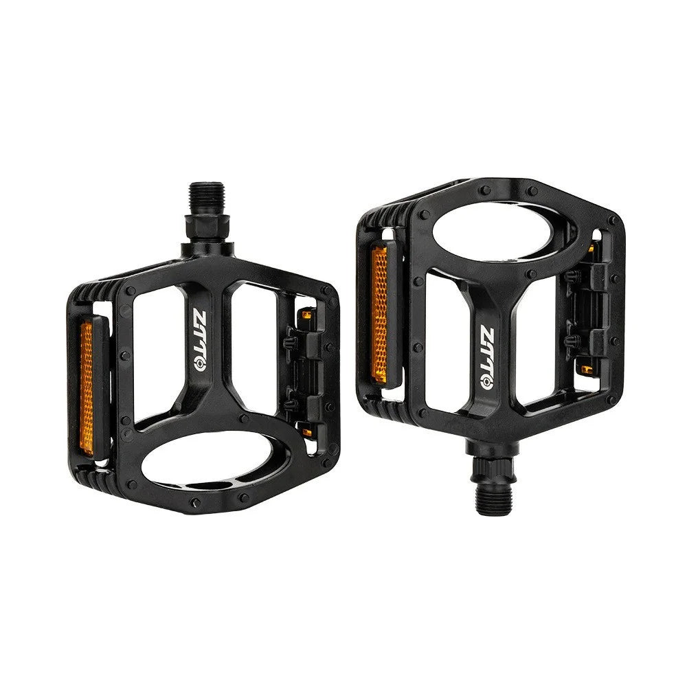 ZTTO B829 1 Pair MTB Bicycle Reflective Pedals Aluminum Alloy Bike Cycling Anti-Skid Hollow Pedals - 3