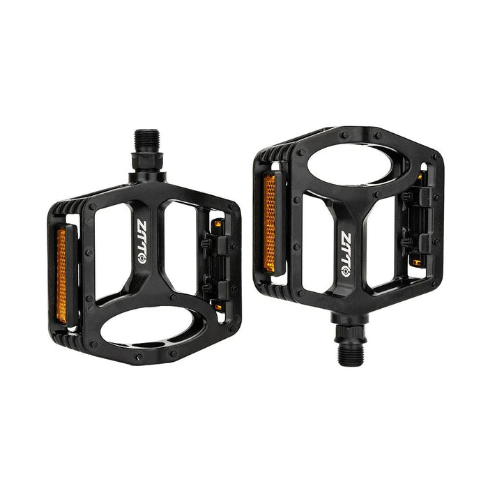 ZTTO B829 1 Pair MTB Bicycle Reflective Pedals Aluminum Alloy Bike Cycling Anti-Skid Hollow Pedals - 3