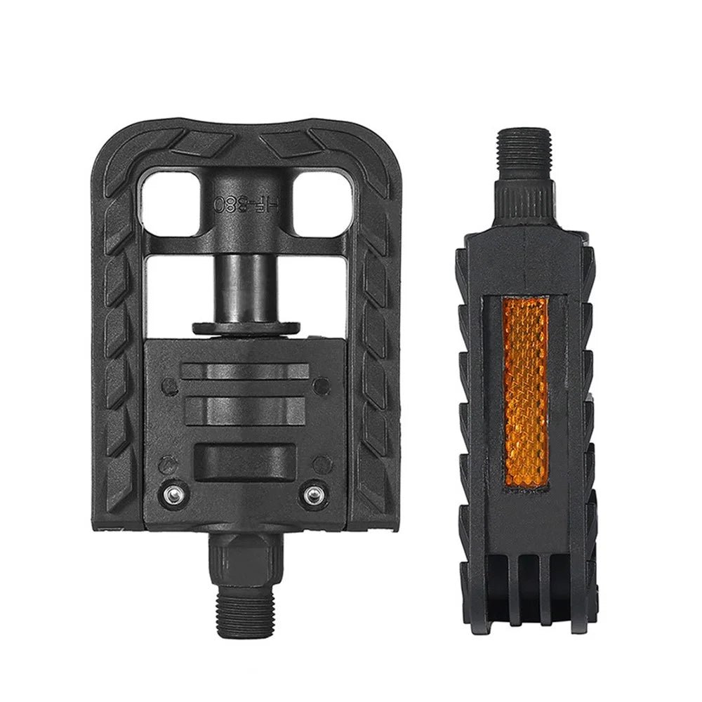 1 Pair YP0802082 Foldable Bicycle Pedals MTB Road Mountain Bike Non-slip Pedal Cycling Parts - 1