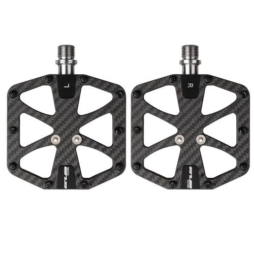 GUB GC086 1 Pair Carbon Fiber Pedals Triple Sealed Bearings Bicycle Pedals for Mountain Bike Road Bike - 1