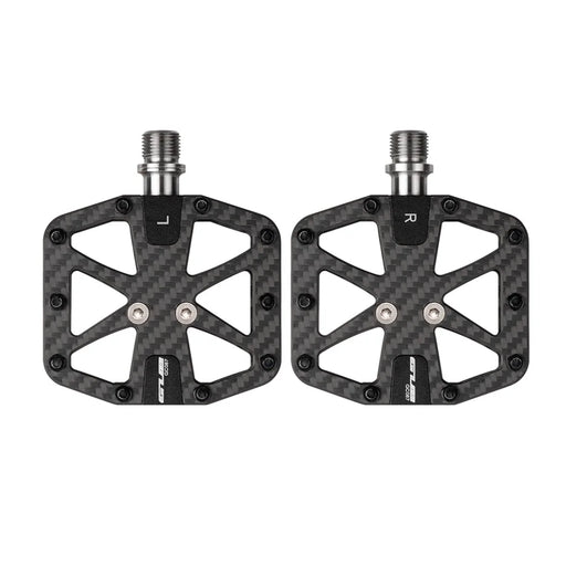 GUB GC087 1 Pair Carbon Fiber Pedals for Mountain Bike / Road Bike Triple Sealed Bearing Racing Pedal - 1