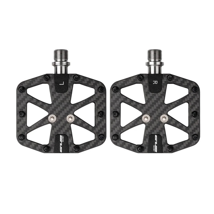 GUB GC087 1 Pair Carbon Fiber Pedals for Mountain Bike / Road Bike Triple Sealed Bearing Racing Pedal - 1